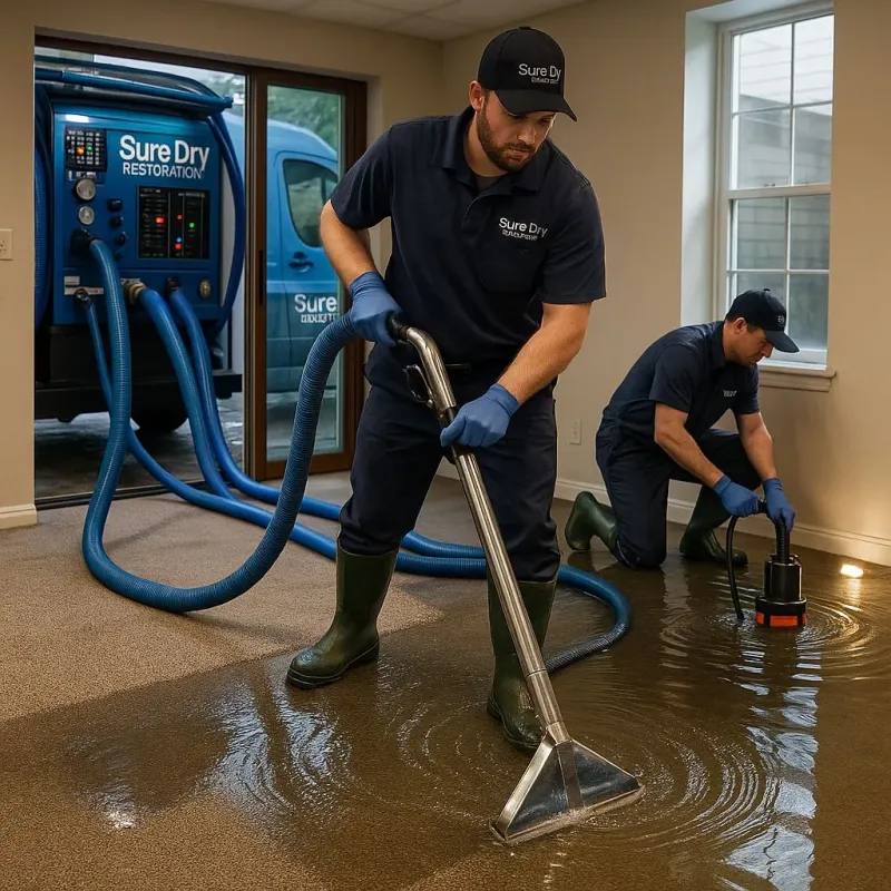 Water Extraction and Removal process in Pike County, GA